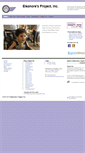 Mobile Screenshot of eleanoresproject.org